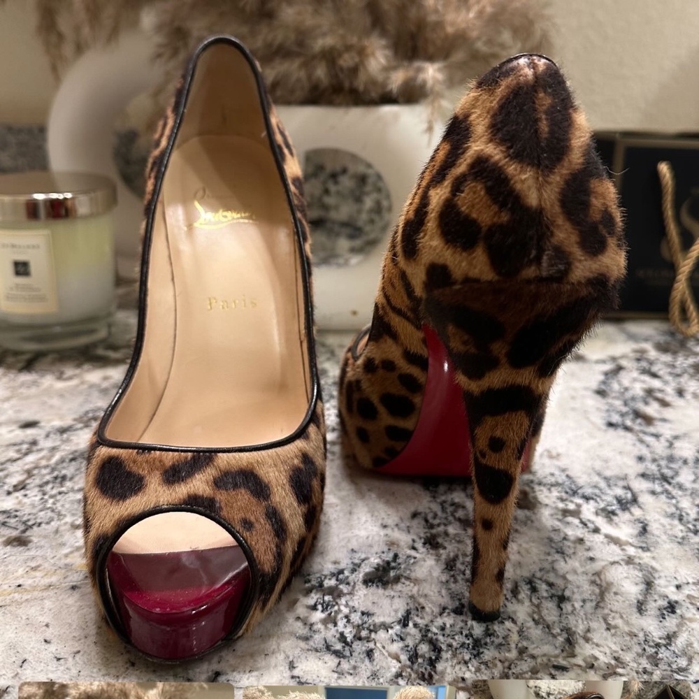 Christian Louboutin Peek a boo heels